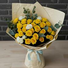 Букет цветов из:  Розы в Крапивинском