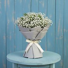 Букет цветов из:  Гипсофила в Крапивинском