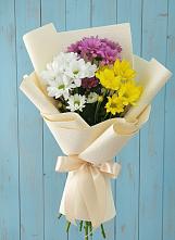 Букет цветов из:  Хризантемы в Крапивинском