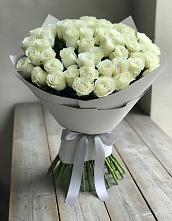 Букет 35 Белых роз в Крапивинском