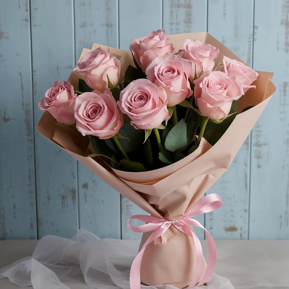 Букет цветов из: Розы в Крапивинском