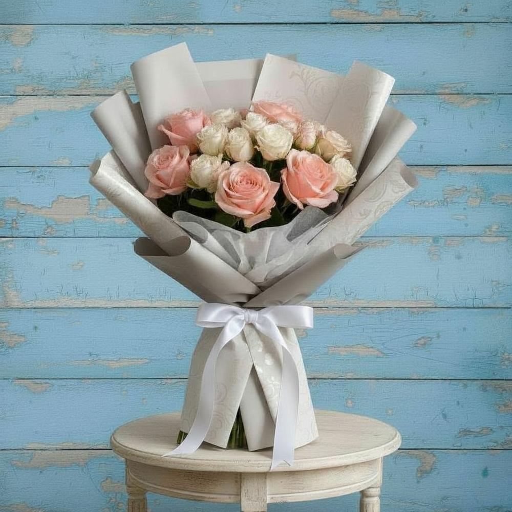 Букет цветов из: Розы в Крапивинском