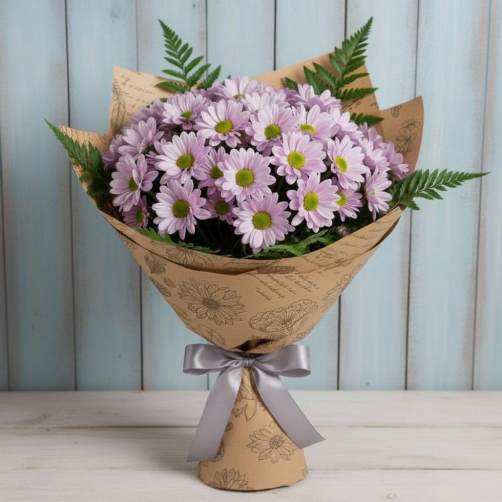 Букет цветов из: Хризантемы в Крапивинском