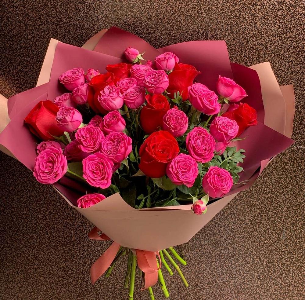 Букет В объятьях нежности в Крапивинском