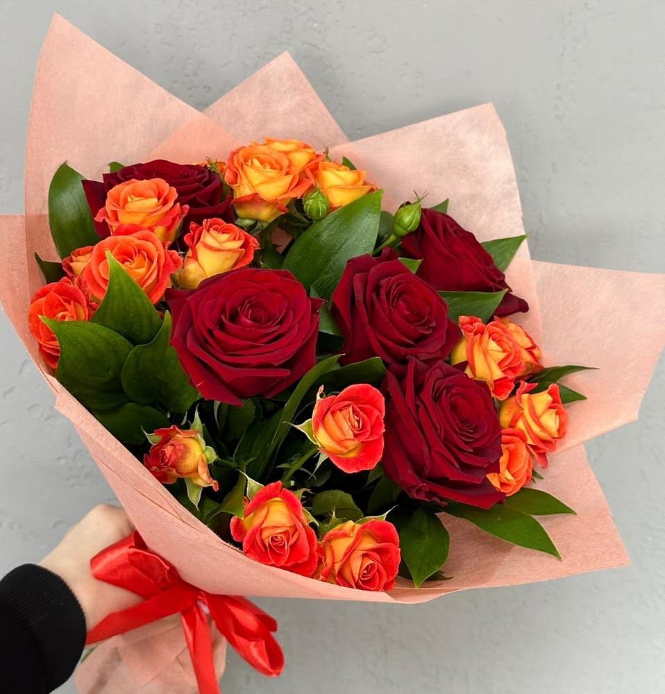 Букет Любовь и восторг в Крапивинском