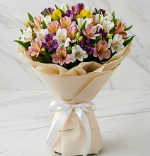 Букет цветов из:  Альстромерии #REPLACE_PRED# Крапивинском