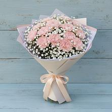 Букет цветов из:  Гвоздики #REPLACE_PRED# Крапивинском