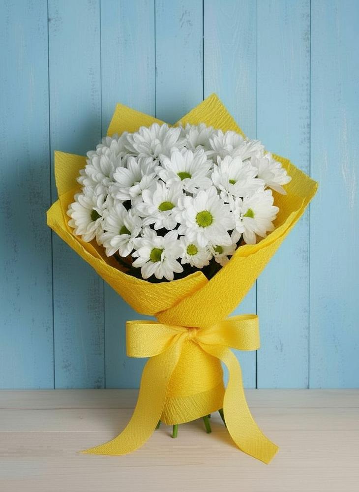 Букет цветов из: Хризантемы в Крапивинском