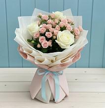 Букет цветов из:  Розы в Крапивинском