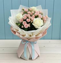 Букет цветов из:  Розы в Крапивинском
