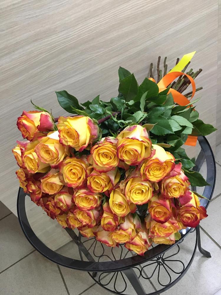 Букет Желтые розы в Крапивинском