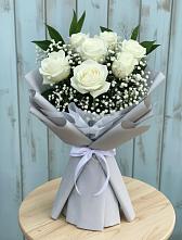 Букет цветов из:  Розы в Крапивинском