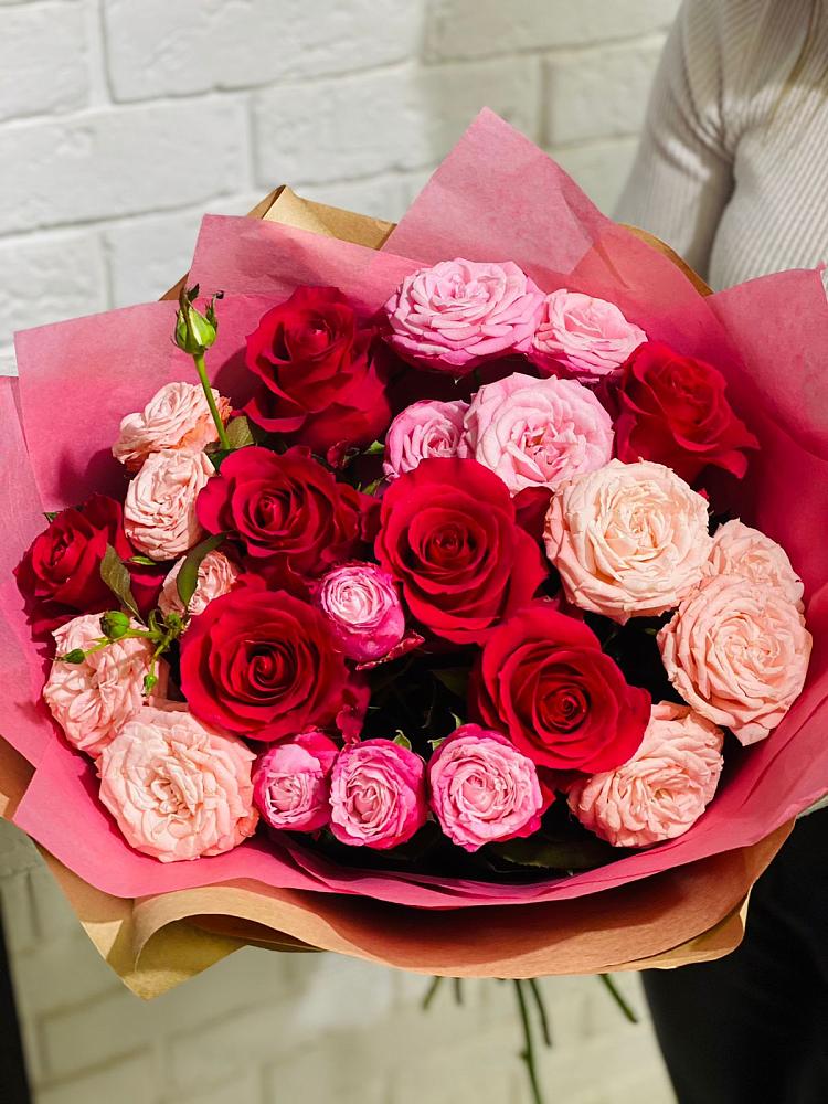 Букет цветов из: Розы в Крапивинском