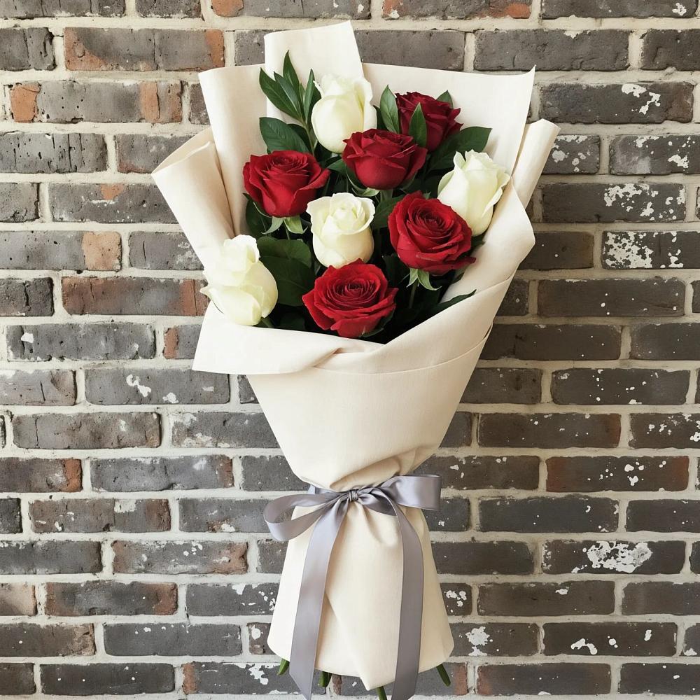 Букет цветов из: Розы в Крапивинском