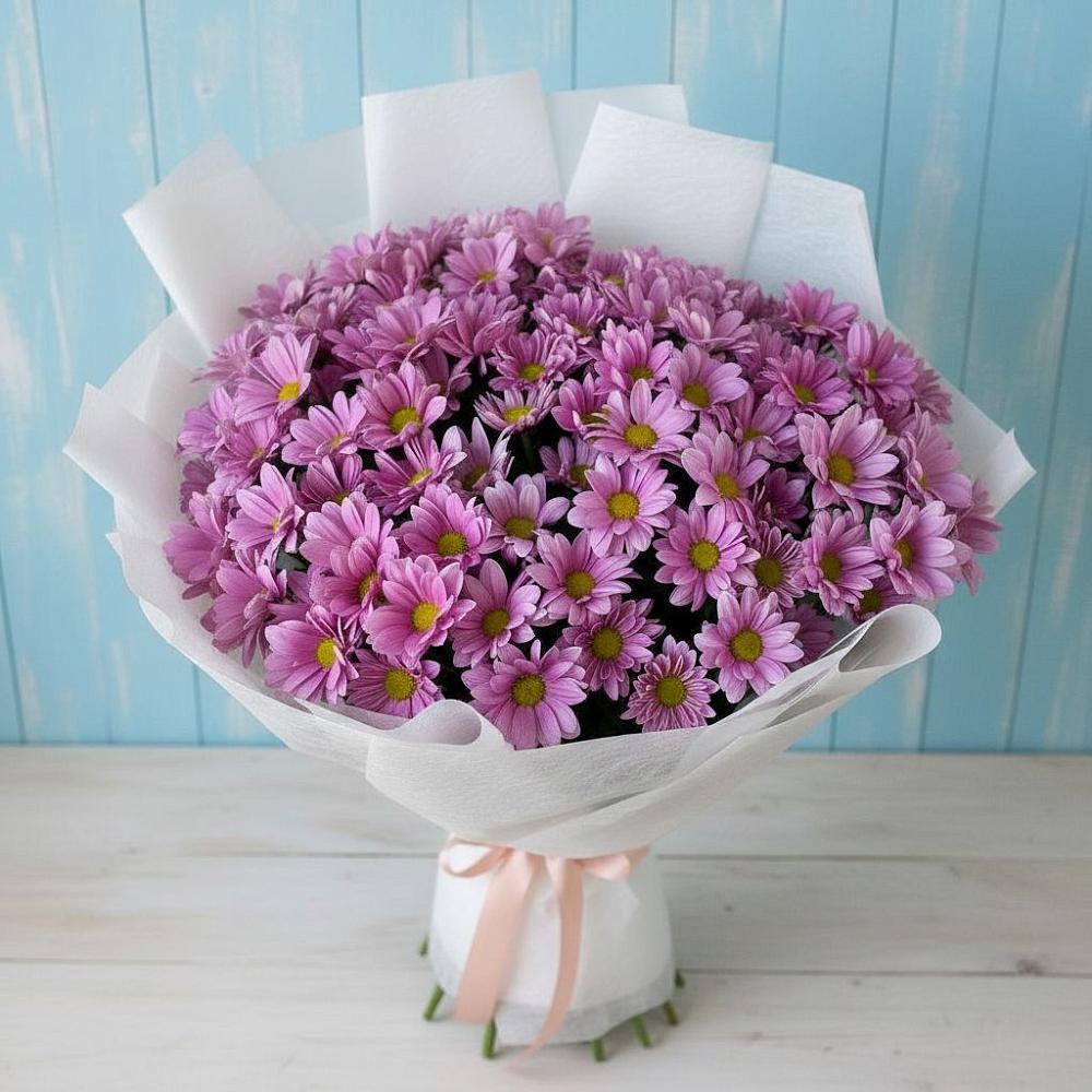Букет цветов из: Хризантемы в Крапивинском