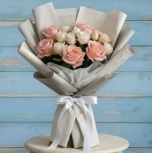 Букет цветов из:  Розы в Крапивинском