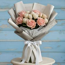 Букет цветов из:  Розы в Крапивинском