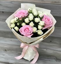 Букет цветов из:  Розы в Крапивинском