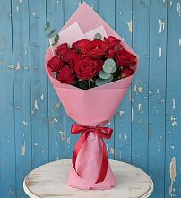 Букет цветов из:  Розы в Крапивинском