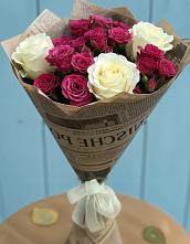 Букет цветов из:  Розы в Крапивинском