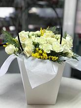 Цветочная композиция из Розы  в Крапивинском
