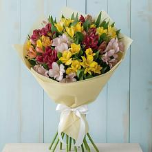 Букет цветов из:  Альстромерии в Крапивинском