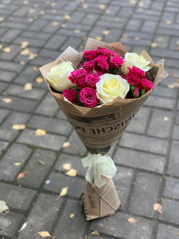 Букет цветов из: Розы в Крапивинском