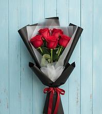 Букет цветов из:  Розы в Крапивинском