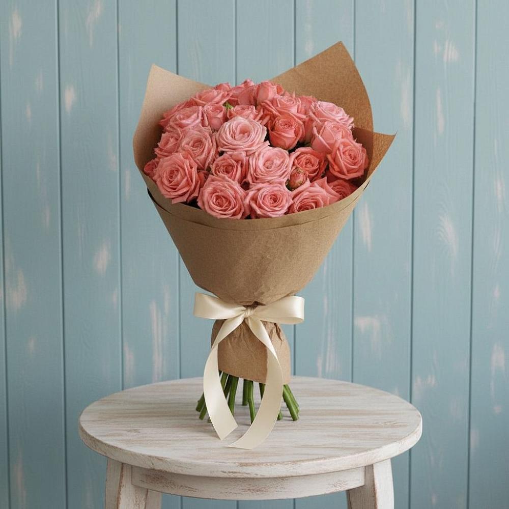 Букет цветов из: Розы в Крапивинском