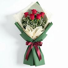 Букет цветов из:  Розы в Крапивинском