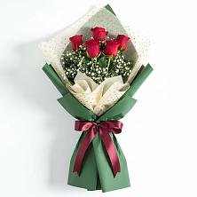 Букет цветов из:  Розы в Крапивинском