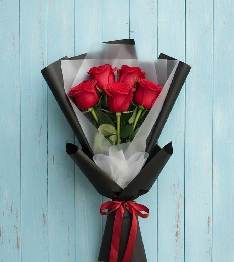 Букет цветов из: Розы в Крапивинском