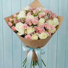 Букет цветов из:  Розы #REPLACE_PRED# Крапивинском
