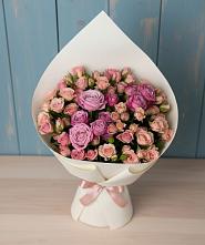 Букет цветов из:  Розы в Крапивинском